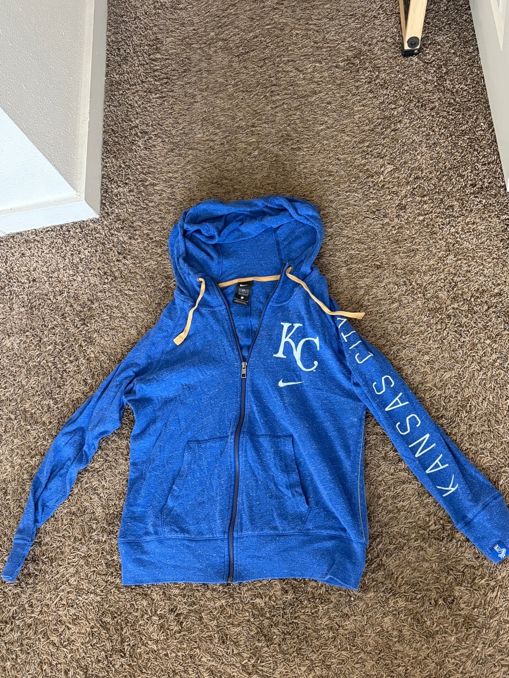5 for $25 Kansas City Royals Nike Blue Full-Zip Hooded Jacket